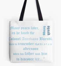 Einhundert Jahre Einsamkeit Zitat Tasche