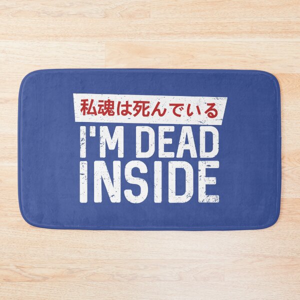 Item preview, I'm dead inside Japanese characters text designed and sold by alenaz.