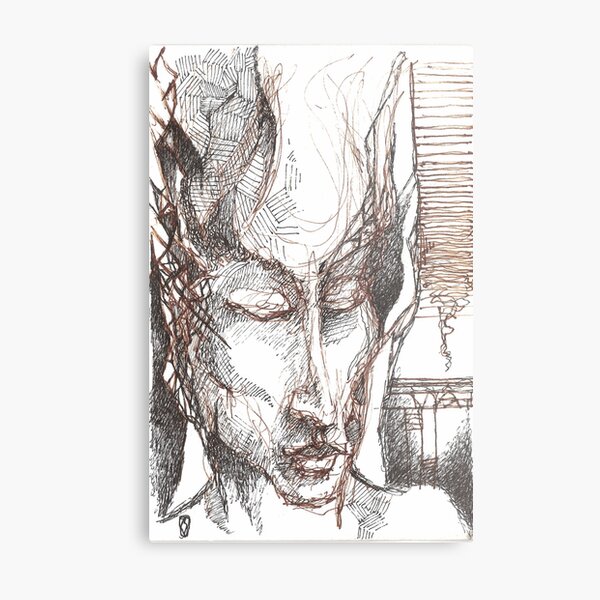 Nimbus, realities crash Metal Print