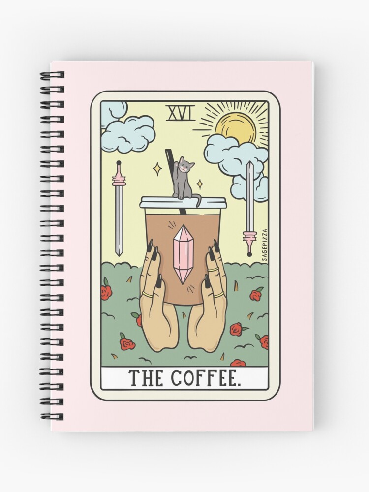 Thumbnail 1 of 3, Journal, COFFEE READING (LIGHT) designed and sold by sagepizza.