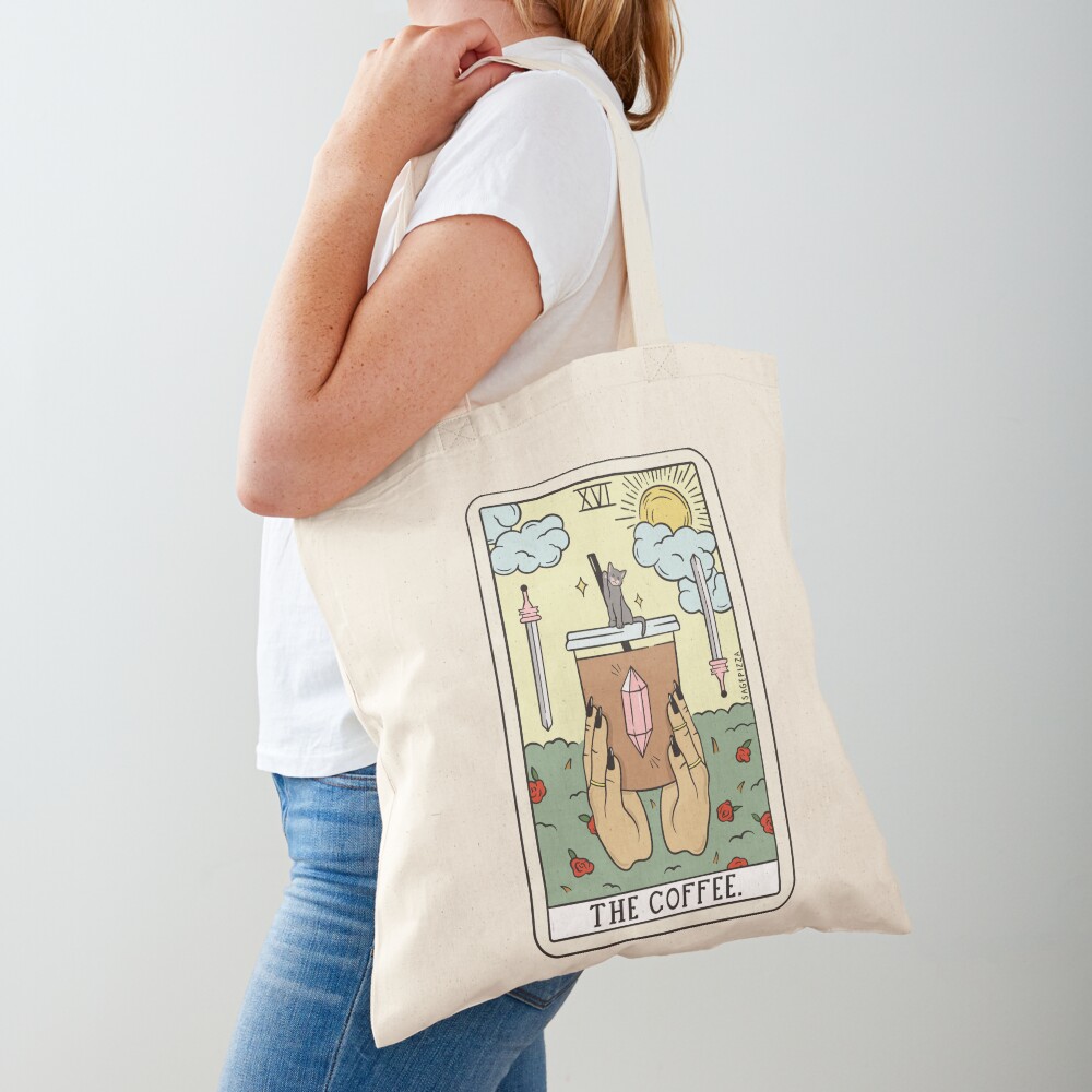 COFFEE READING (LIGHT) Tote Bag