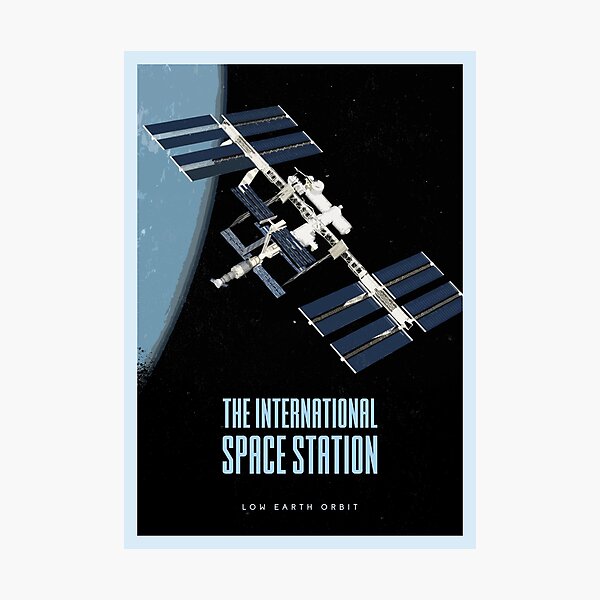 Aperçu de l'œuvre Voyage à l'ISS créée et vendue par CallumGardiner.