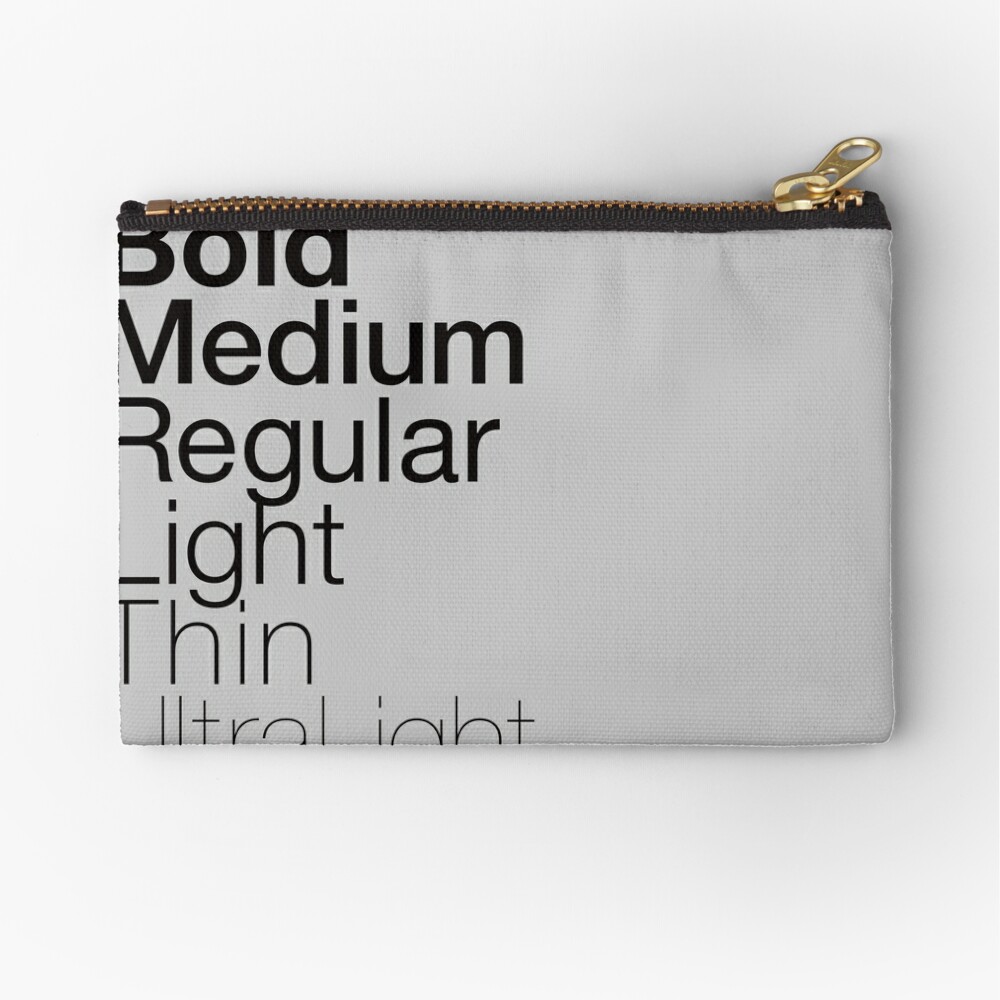 Item preview, Zipper Pouch designed and sold by iiiidesign.