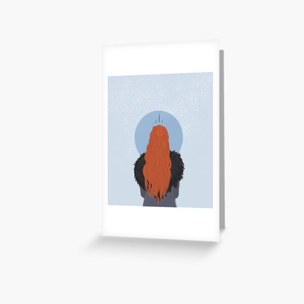 reina en el norte Tarjetas de felicitación
