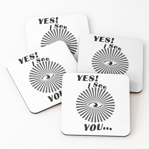 Item preview, Yes I See You - The All-Seeing Eye designed and sold by TigsArts.
