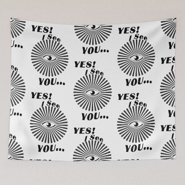 Item preview, Yes I See You - The All-Seeing Eye designed and sold by TigsArts.