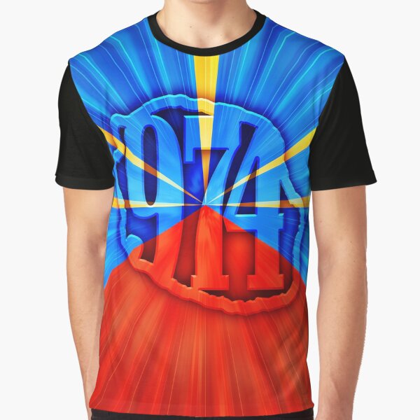 974 - Mavéli - Drapeau Ile de La Réunion T-shirt graphique