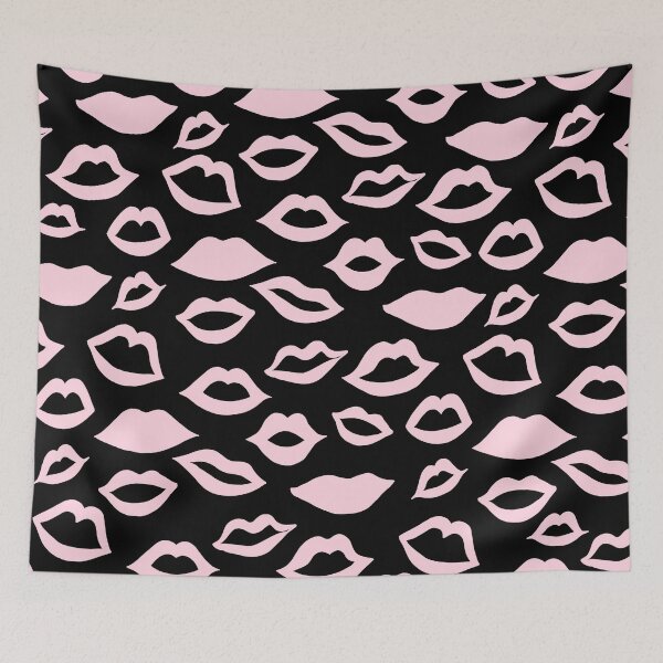 Item preview, Blush Pink Lips Pattern Glam #2 #minimal #decor #art designed and sold by Anita's & Bella's Art.