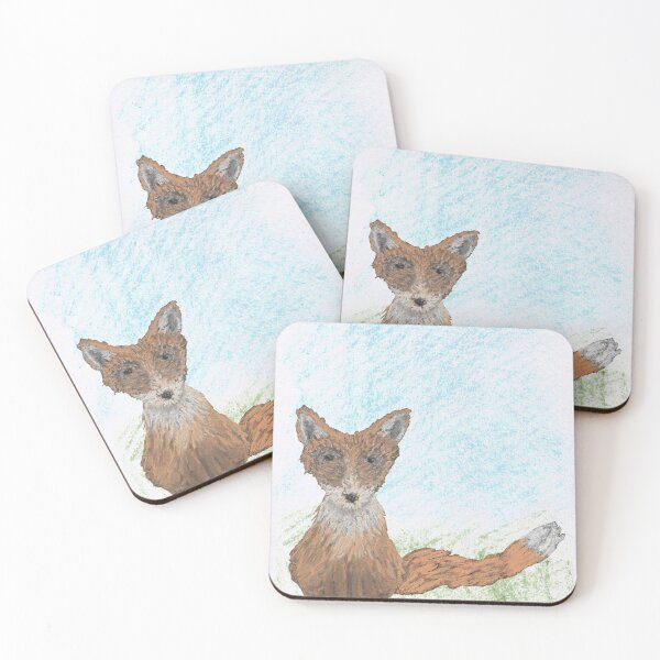 Item preview, Foxy in the meadow designed and sold by Lyn Ellison - random and fun designs.