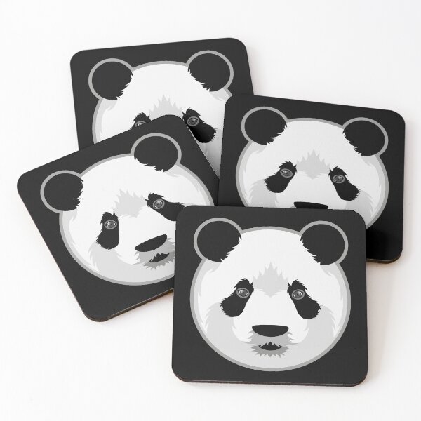 Item preview, Panda face portrait designed and sold by ShirtBricks.