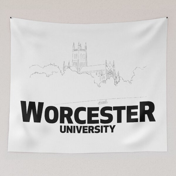 Item preview, Worcester University with Cathedral on River 2 | Worcestershire designed and sold by SJ Designs.