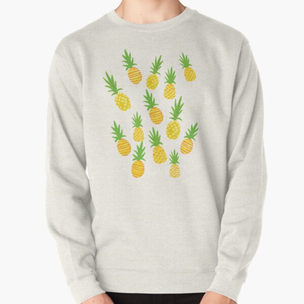 Cartoon Watermelon Pineapple Womens Long Sleeve Pullover Hooded Sweatshirt Top Hoodie with Fleece Lining