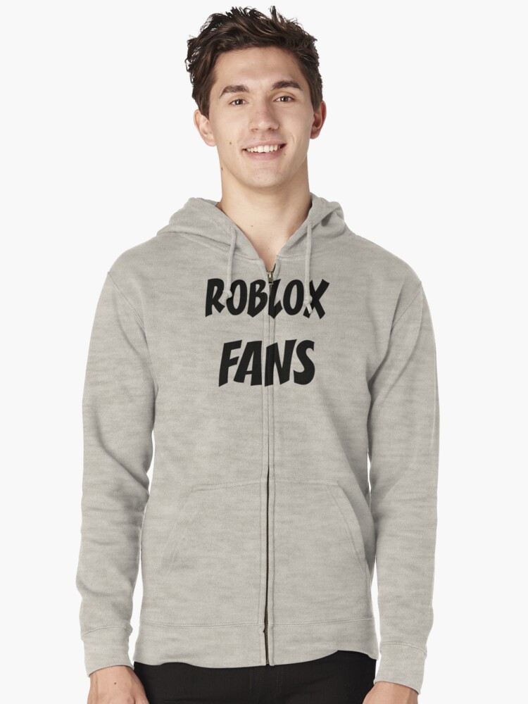 Roblox Fans Zipped Hoodie By Temo00o Redbubble - comfys fans roblox