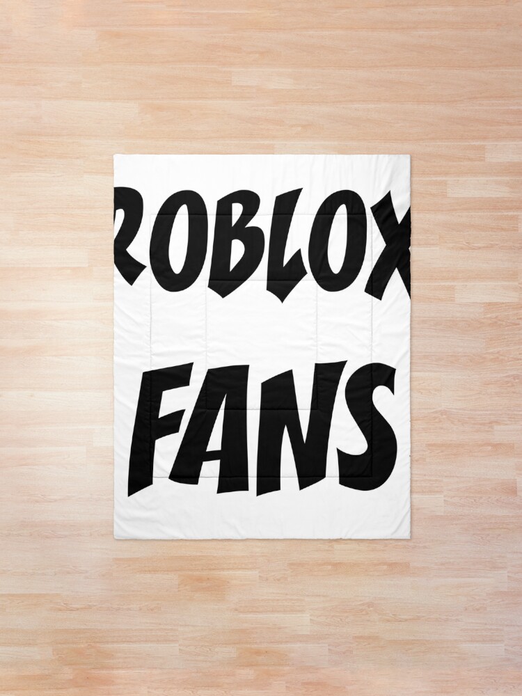 Roblox Fans Comforter By Temo00o Redbubble - fans roblox