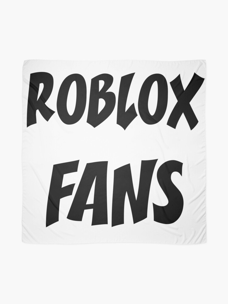 Roblox Game Scarf By Temo00o Redbubble - roblox black and white scarf