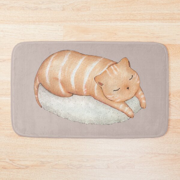 Item preview, Kawaii nigiri sushi cat designed and sold by Denise, Denisn't.