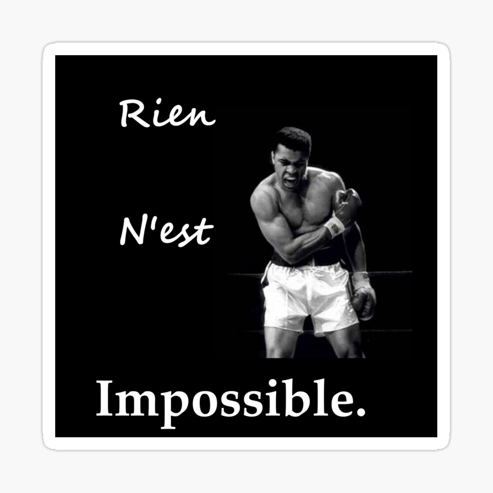 Poster Muhammad Ali De El Farouk Redbubble