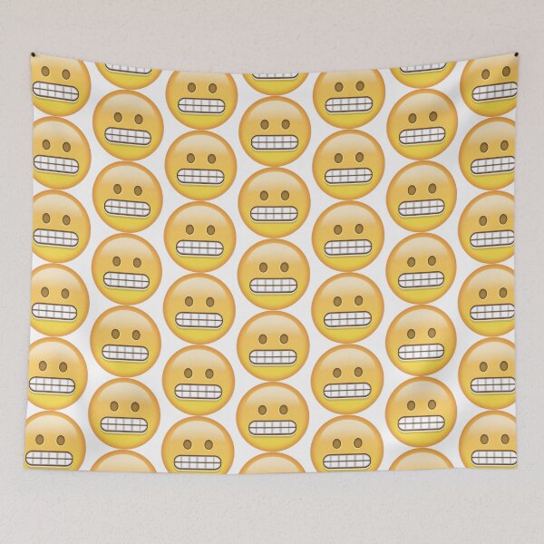 Item preview, grimacing emoji designed and sold by Rain R.