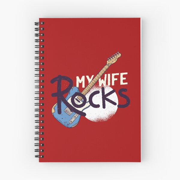 Item preview, My wife rocks, rockers, rock music, guitar designed and sold by DerSenat.