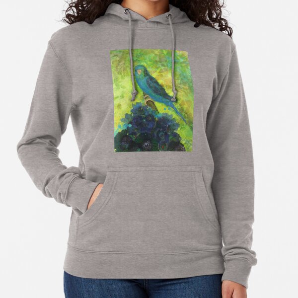 Item preview, ‘Bluey’ the Budgerigar designed and sold by AmandaSlaterArt.