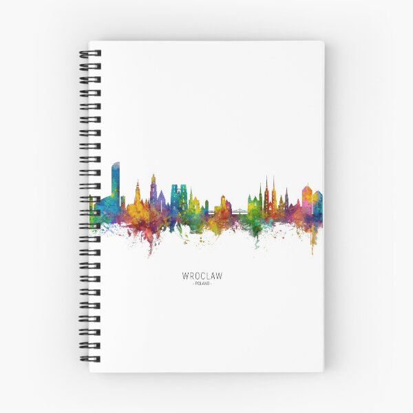 Item preview, Wroclaw Poland Skyline designed and sold by ArtPrints.