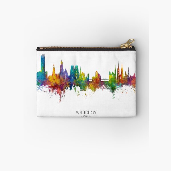 Item preview, Wroclaw Poland Skyline designed and sold by ArtPrints.