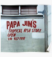 Fish Store-E Poster