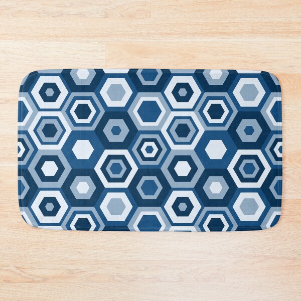 Item preview, Classic Blue Hexas designed and sold by artsytoo.