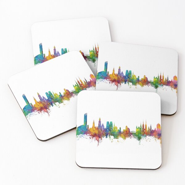 Item preview, Wroclaw Poland Skyline designed and sold by ArtPrints.