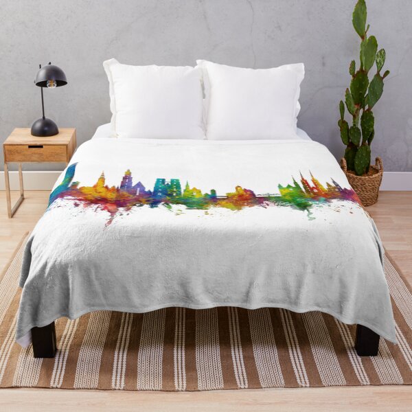 Item preview, Wroclaw Poland Skyline designed and sold by ArtPrints.