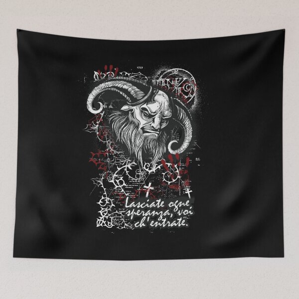 Item preview, Angry Satyr - Gothic Style designed and sold by TinoThreads.
