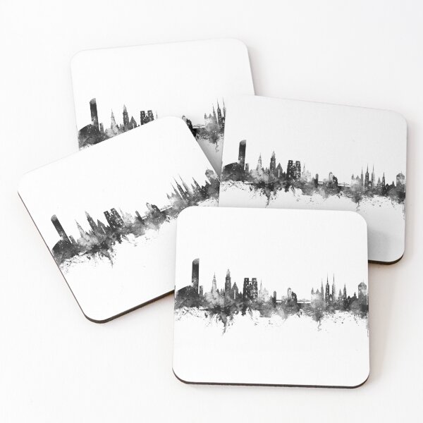 Item preview, Wroclaw Poland Skyline designed and sold by ArtPrints.