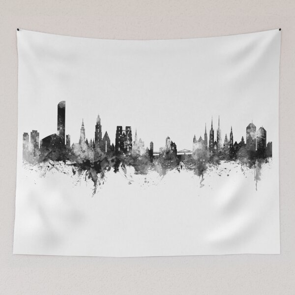 Item preview, Wroclaw Poland Skyline designed and sold by ArtPrints.