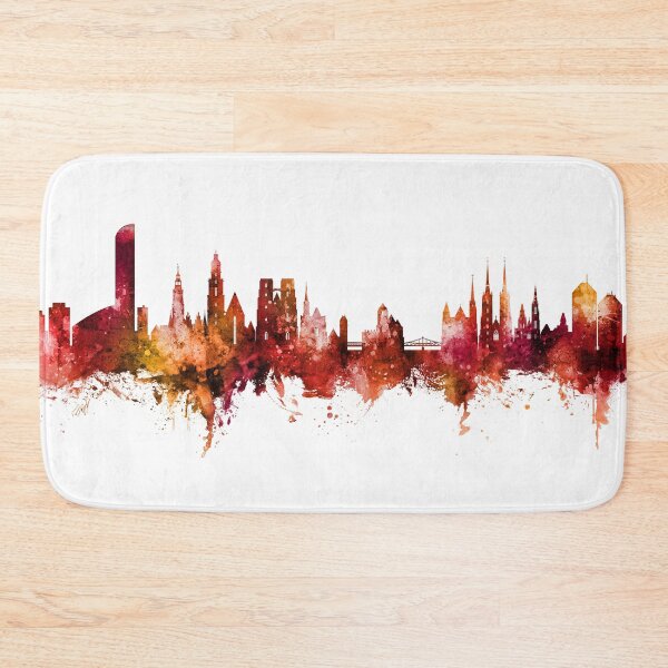 Item preview, Wroclaw Poland Skyline designed and sold by ArtPrints.