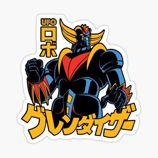 148 Goldrake Jap Sticker