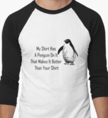 Penguin Men's Baseball ¾ T-Shirt