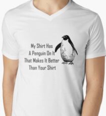 Penguin Men's V-Neck T-Shirt
