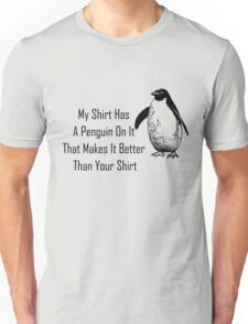 funny penguin t shirt