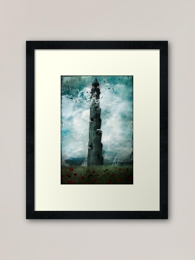 Alternate view of The Dark Tower Framed Art Print