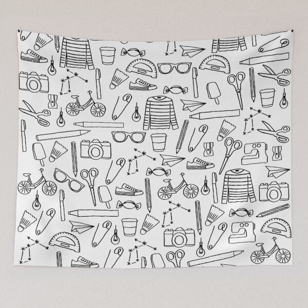 Item preview, Cute Doodle Drawings designed and sold by kapotka.