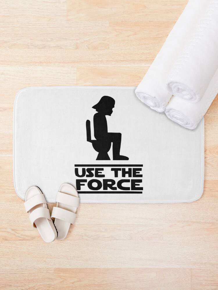 Alternate view of Use the force Bath Mat