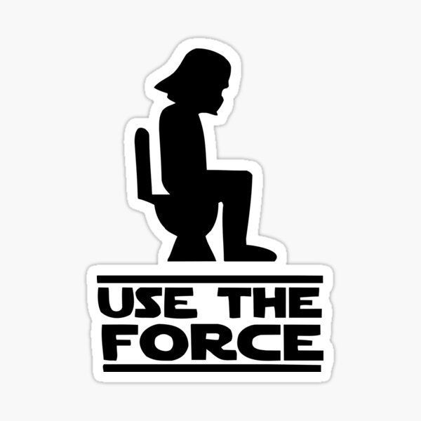 Use the force Sticker