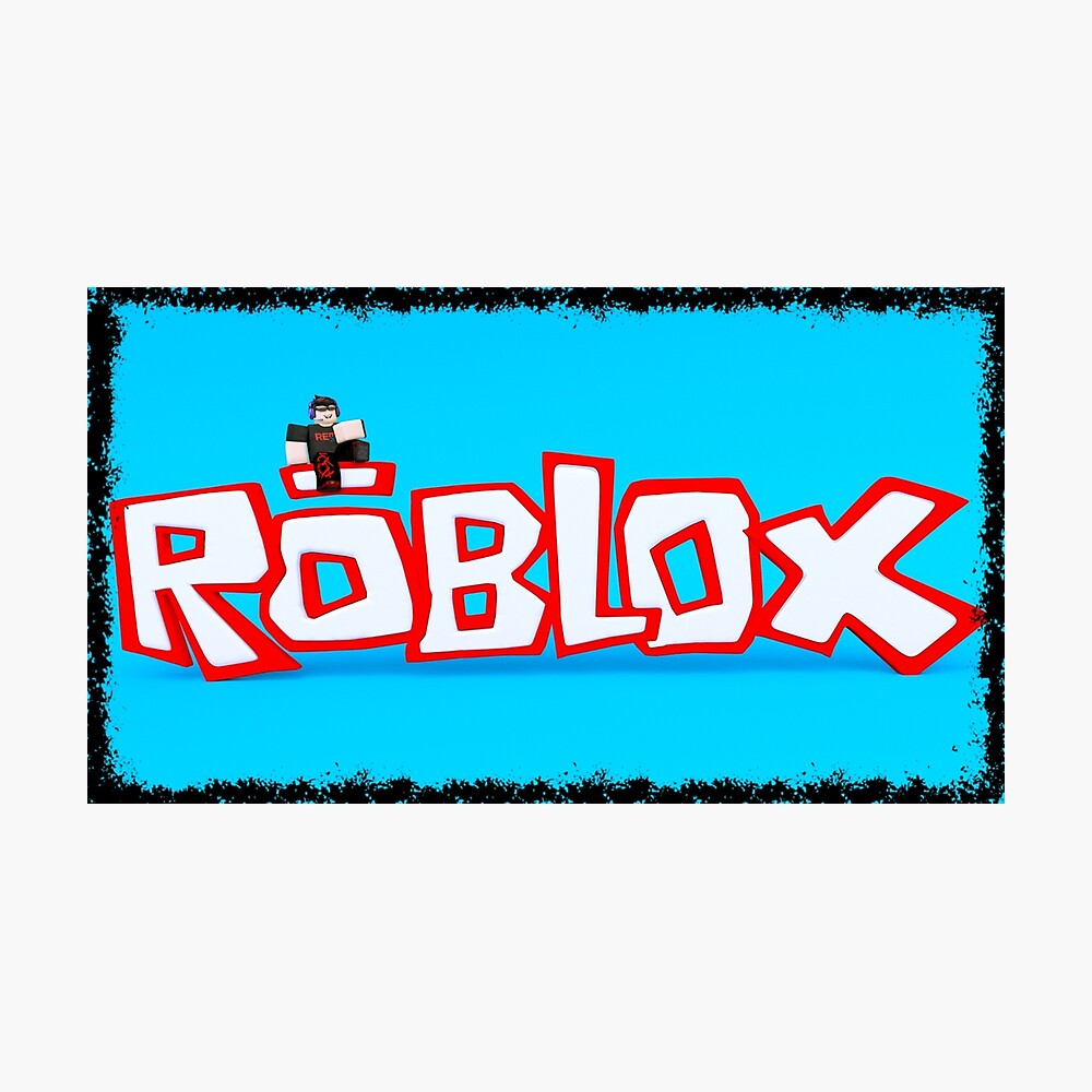 Roblox Title Poster By Thepie Redbubble - roblox kaÃ§?? oyunlar? oyna