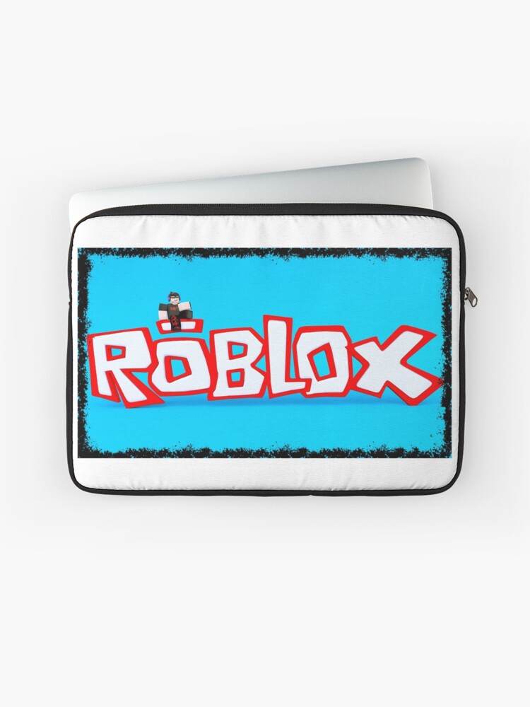Roblox Title Laptop Sleeve By Thepie Redbubble - laptop for playing roblox