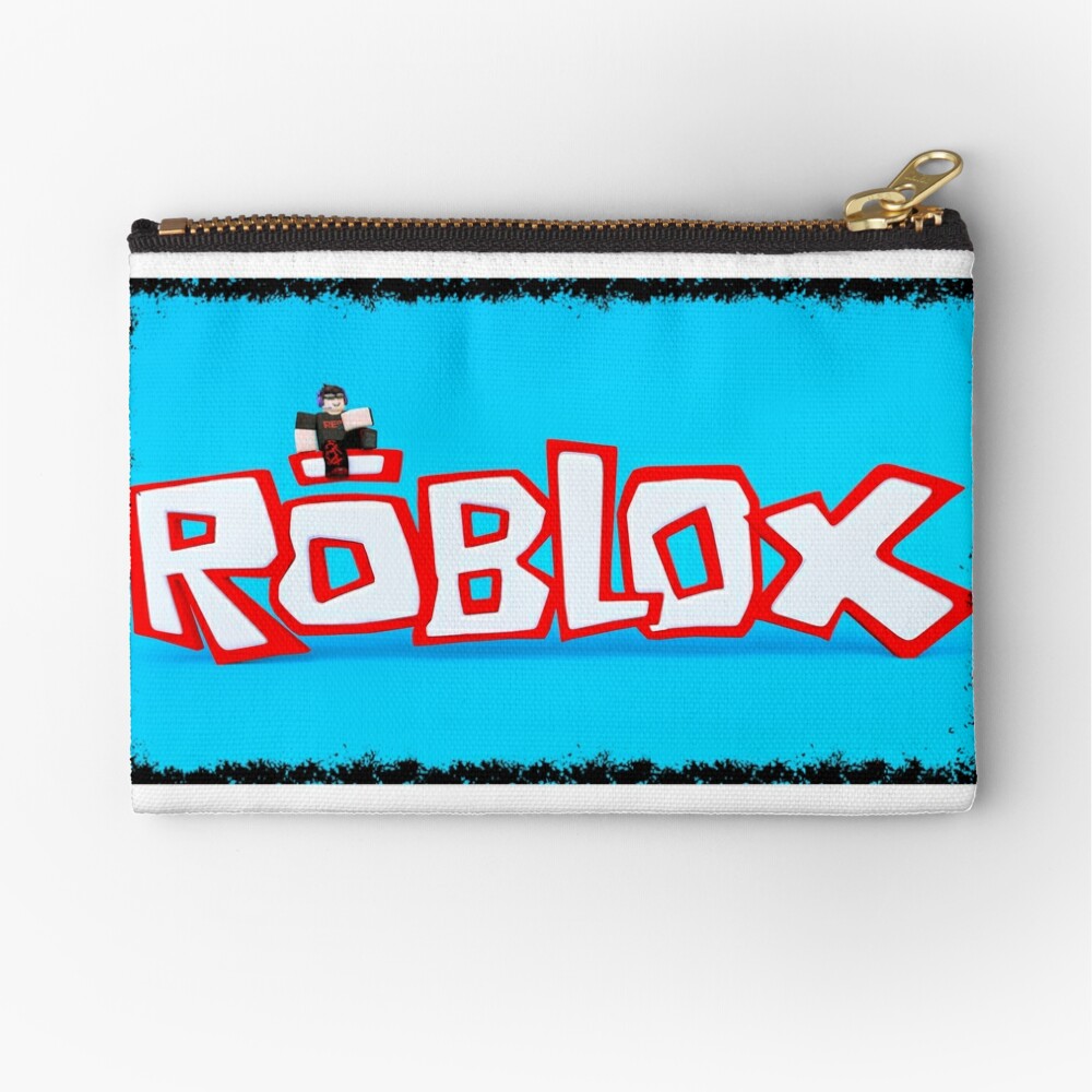 Roblox Title Zipper Pouch By Thepie Redbubble - roblox pr