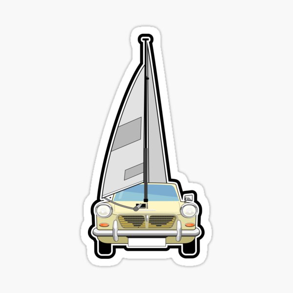 James May Triumph Herald Sticker