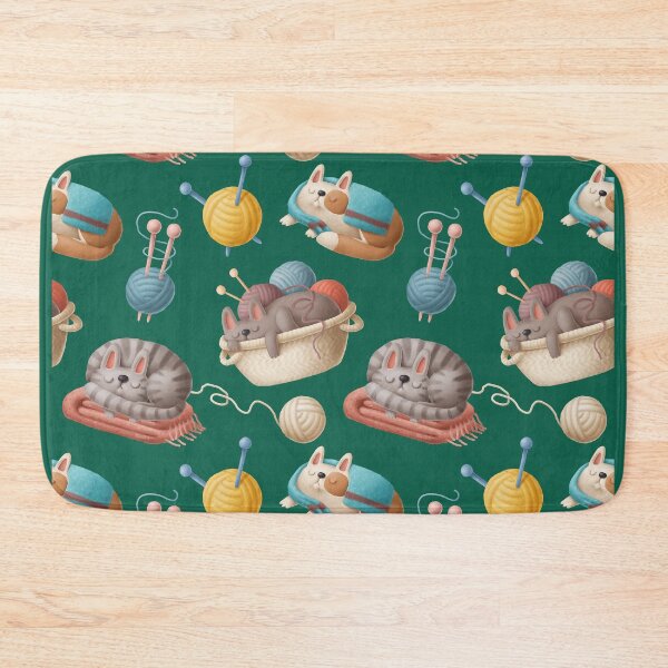 Item preview, Cats and knitting designed and sold by LuciaS.