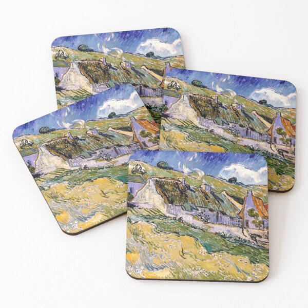 Item preview, Vincent van Gogh, Thatched Houses designed and sold by Irina Polyanskaya.