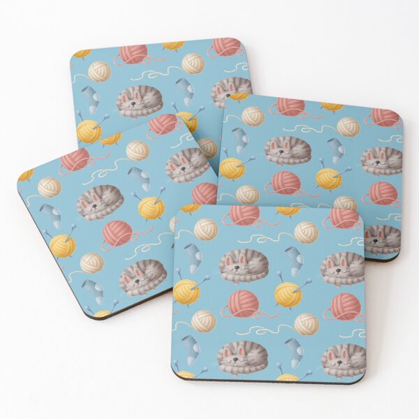 Item preview, Knitting With Cat designed and sold by LuciaS.