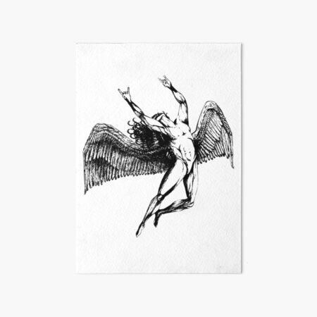 Icarus Art Board Print for Sale by SilverBloom